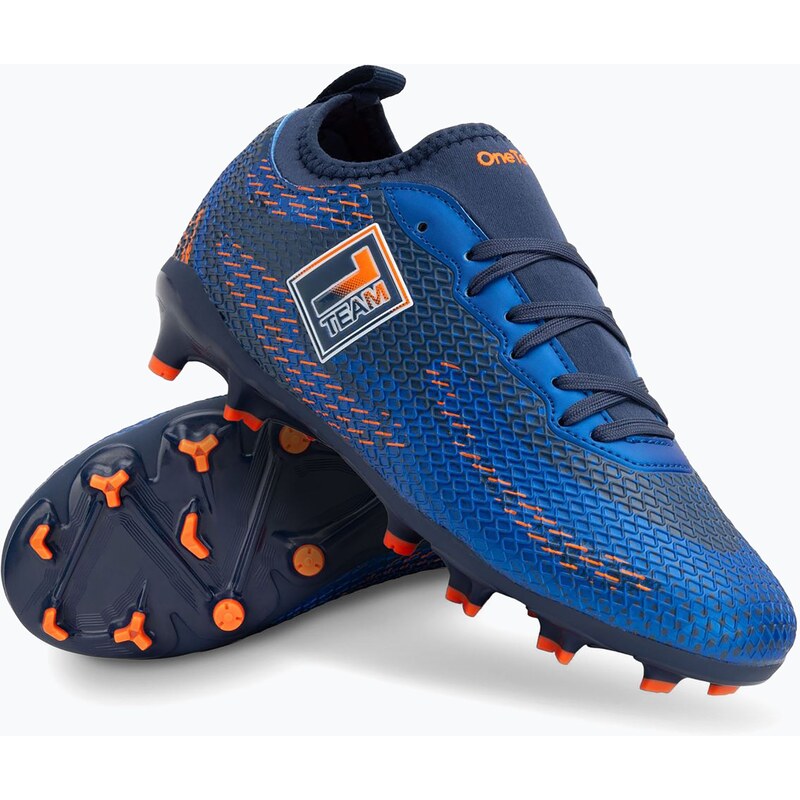 Dětské kopačky OneTeam Robero Teen FG/AG navy blue/orange