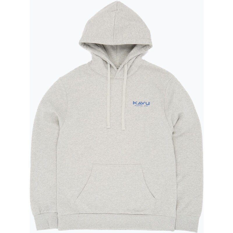 Pánská mikina KAVU True Gradient Hoody grey marl