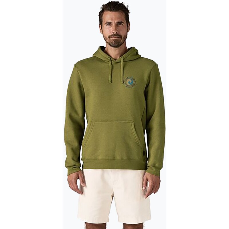 Pánská mikina Patagonia Unity Fitz Uprisal Hoody graze green
