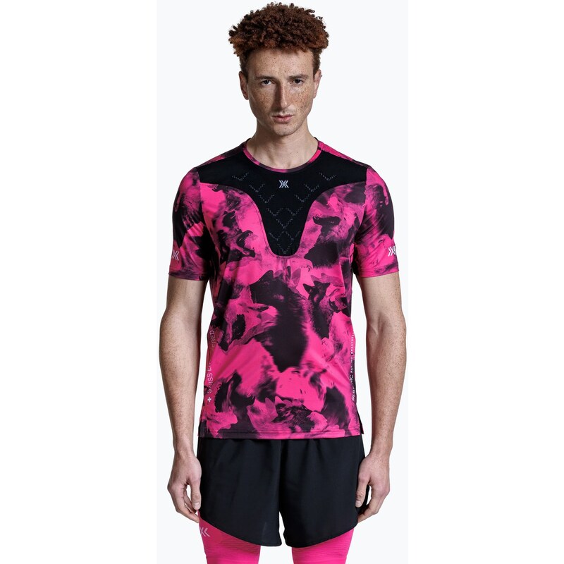 Pánské běžecké tričko X-Bionic Corefusion Run wolfpack/black/neo