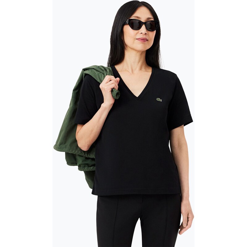 Dámské tričko Lacoste TF7300 black