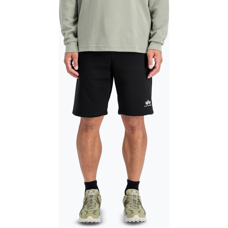 Pánské šortky Alpha Industries Basic Small Logo II black