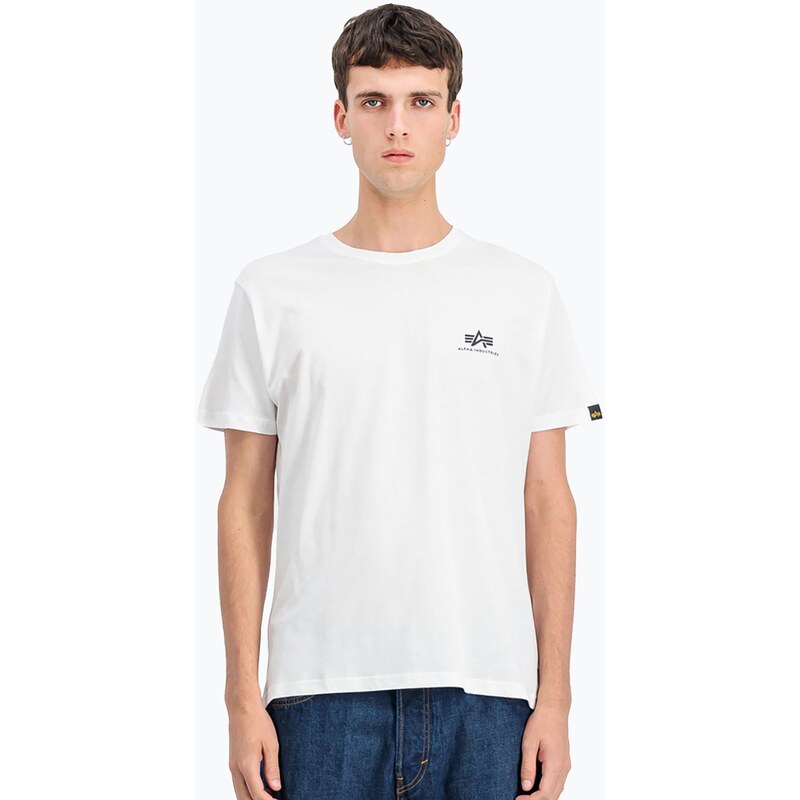 Pánské tričko Alpha Industries Backprint white
