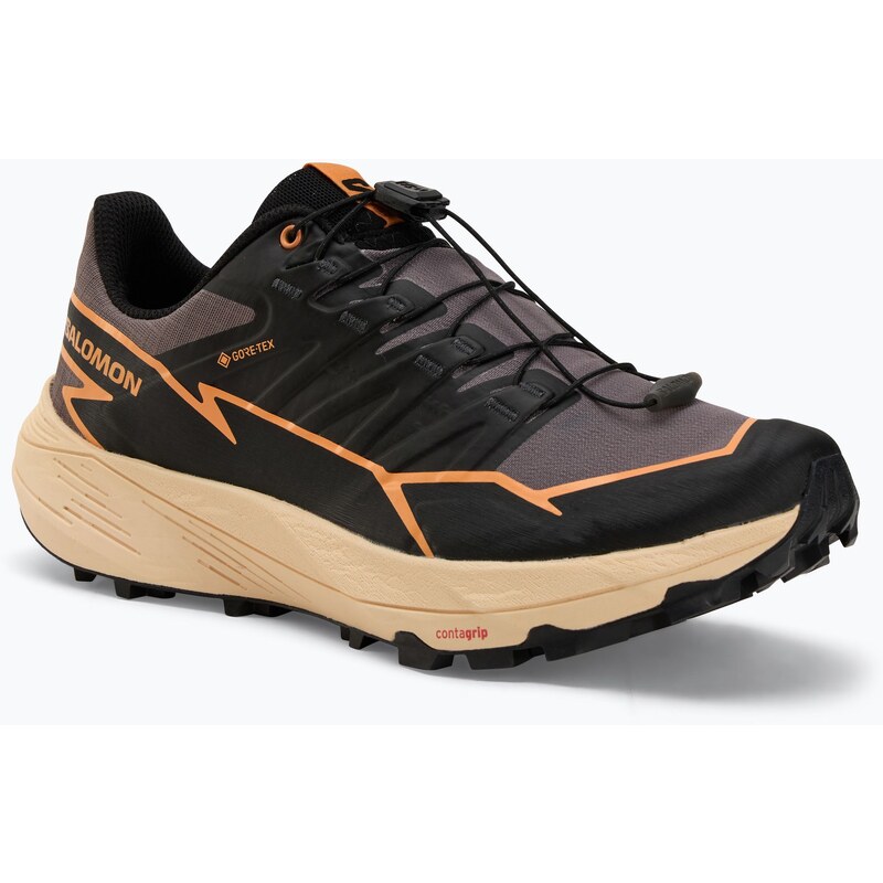 Dámské běžecké boty Salomon Thundercross GTX shark/black/papaya