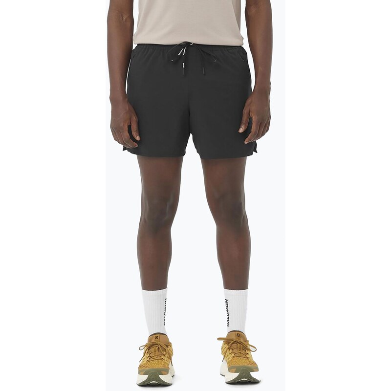 Pánské běžecké šortky Salomon SHAKEout Core 5 deep black
