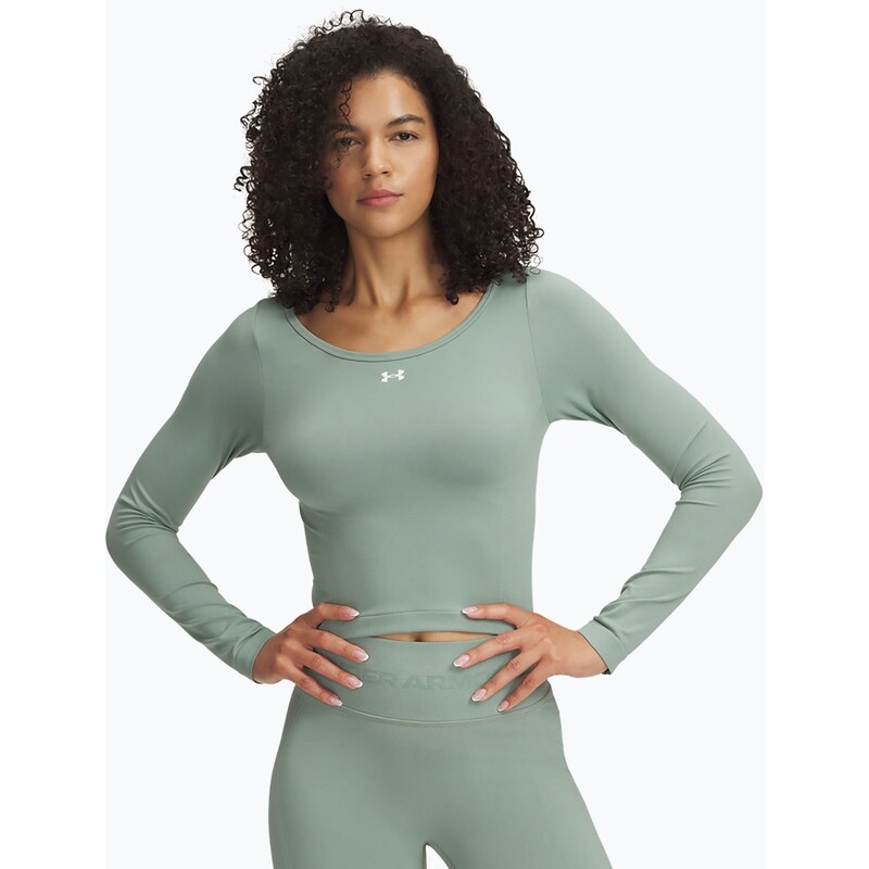 Dámské tričko longsleeve Under Armour Train Seamless silica