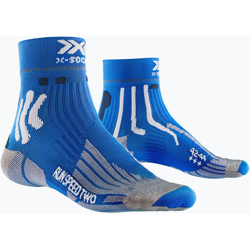 Pánské ponožky X-Socks Run Speed Two 4.0 twyce blue/arctic white