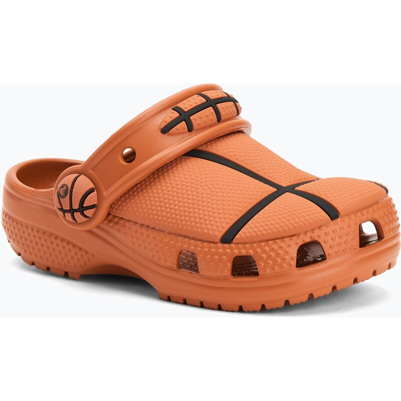 Dětské nazouváky Crocs Classic Basketball Clog Toddler sienna