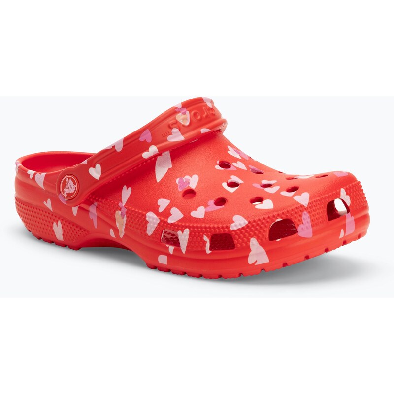 Nazouváky Crocs Classic Valentines Day Clog cherry red