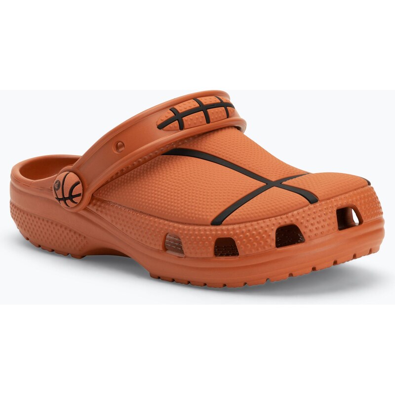 Dětské nazouváky Crocs Classic Basketball Clog K sienna