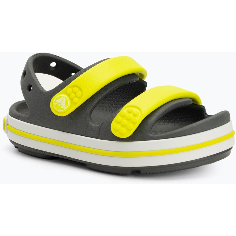 Dětské sandály Crocs Crocband Cruiser Toddler slate grey/acidity