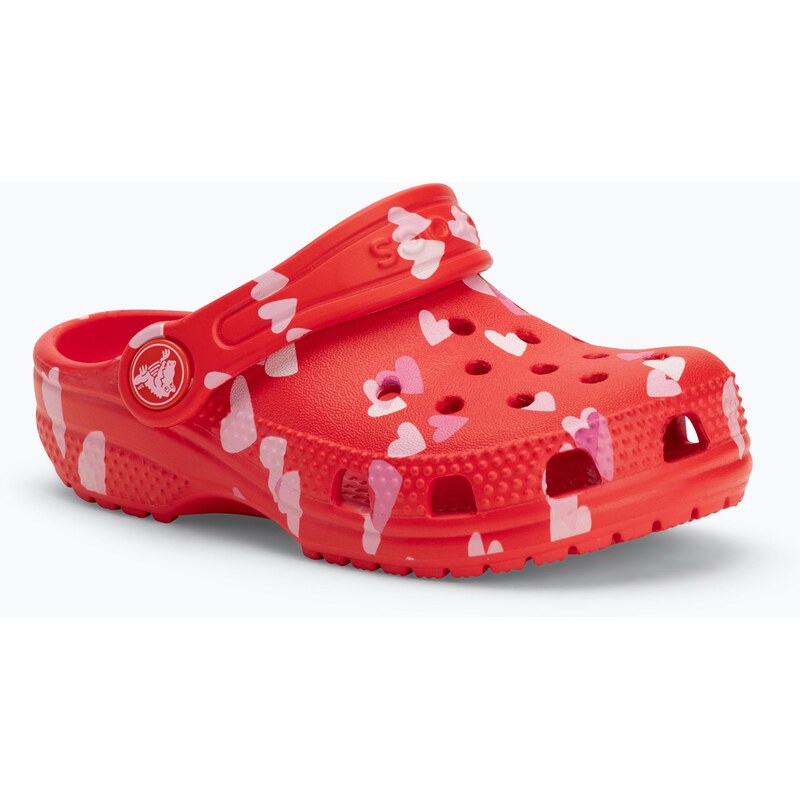 Dětské nazouváky Crocs VDay Clog Toddler cherry red