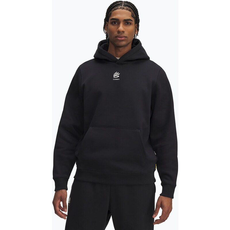Pánská mikina Under Armour Curry Splash Hoodie black / white