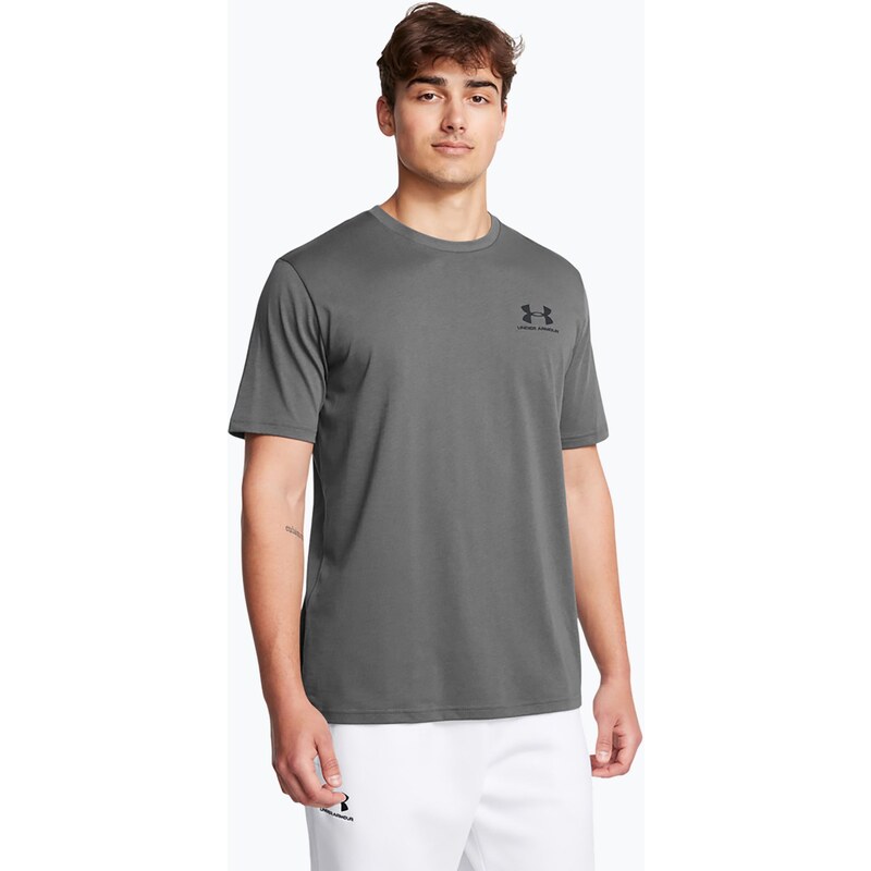 Pánské tričko Under Armour Sportstyle Left Chest castlerock