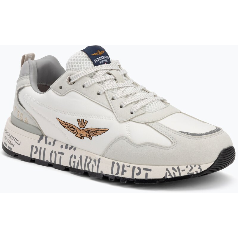 Pánské boty Aeronautica Militare 251SC276CT3332 off white