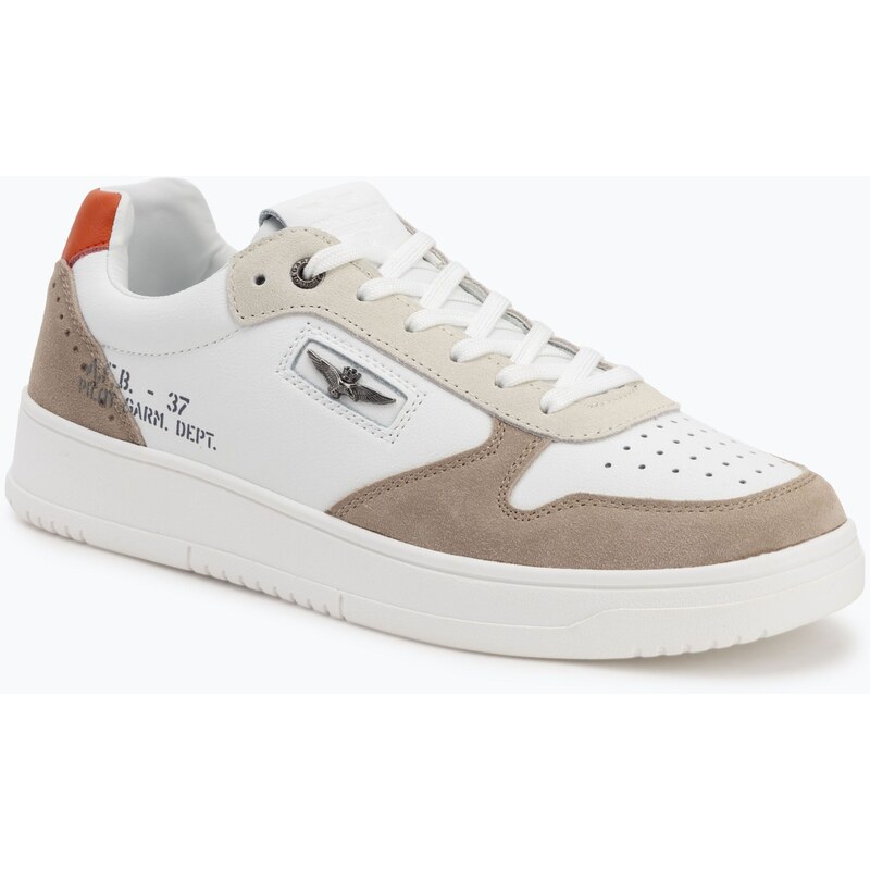 Pánské boty Aeronautica Militare251SC235PL244 off white/beige
