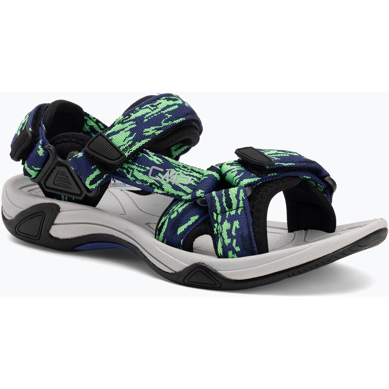 Dětské sandály CMP Hamal b.blue/verde fluo