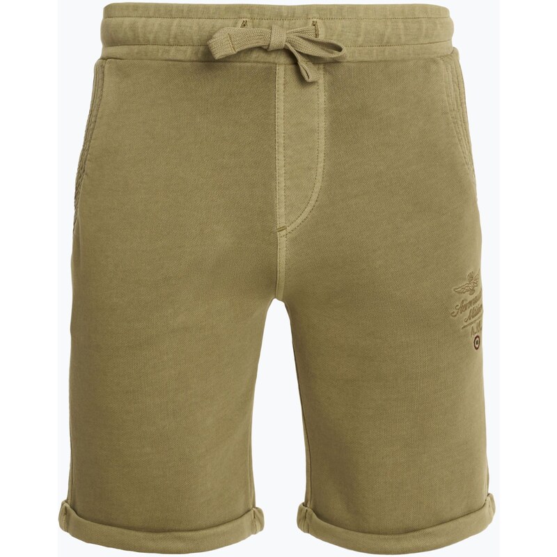 Pánské šortky Aeronautica Militare 251BF016F583 antelope beige