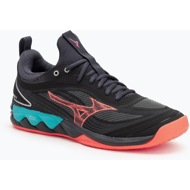 Volejbalové boty Mizuno Wave Luminous 3 black/neon flame/peacock