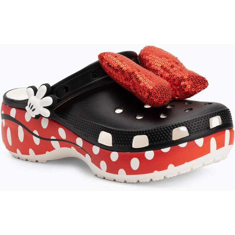 Dětské nazouváky Crocs Minnie Mouse Classic Platform Clog white
