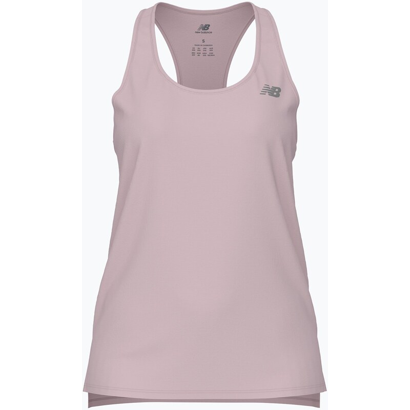 Dámský běžecký top New Balance Sport Essentials Tank rosesuga