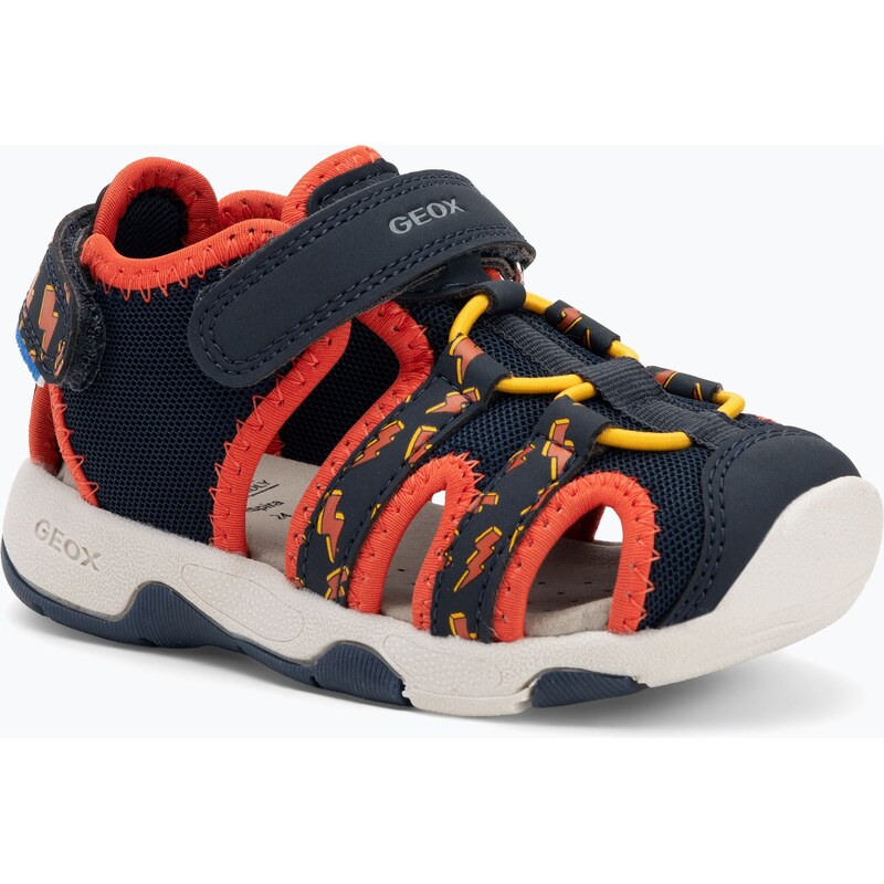 Dětské sandály Geox Multy navy/orange