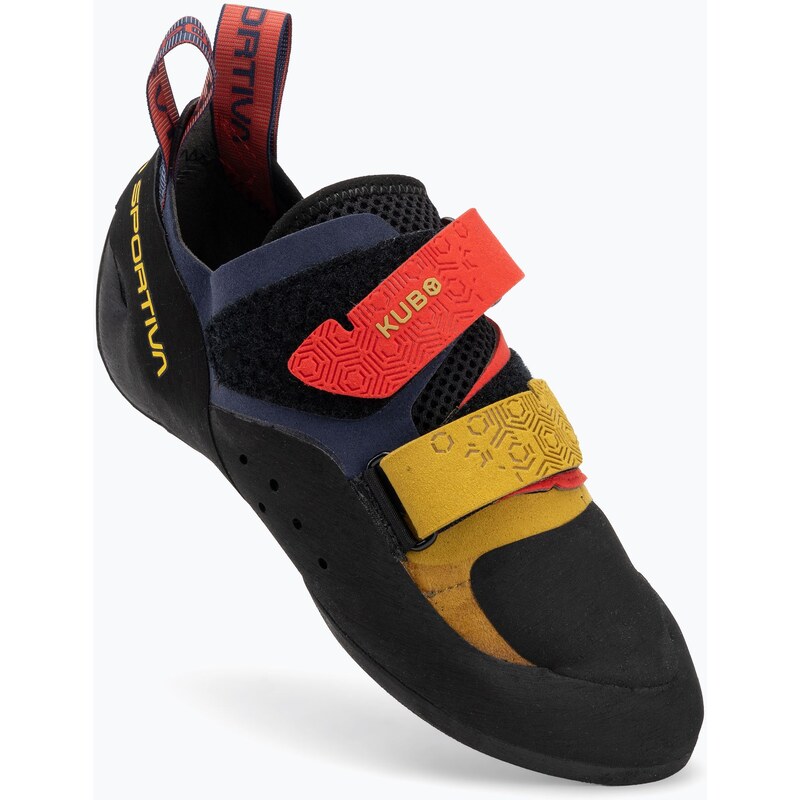Pánské lezecké boty La Sportiva Kubo savana / mountain red