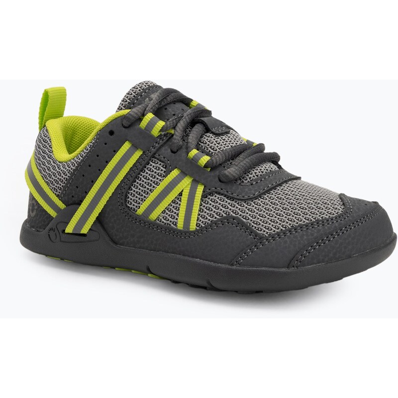 Dětské boty Xero Shoes barefoot Prio gray/ lime