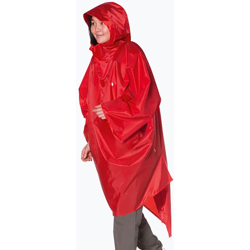 Pláštěnka Tatonka Poncho 2 red