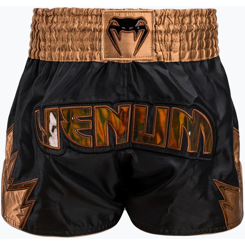 Pánské tréninkové šortky Venum Inferno Muay Thai black/bronze