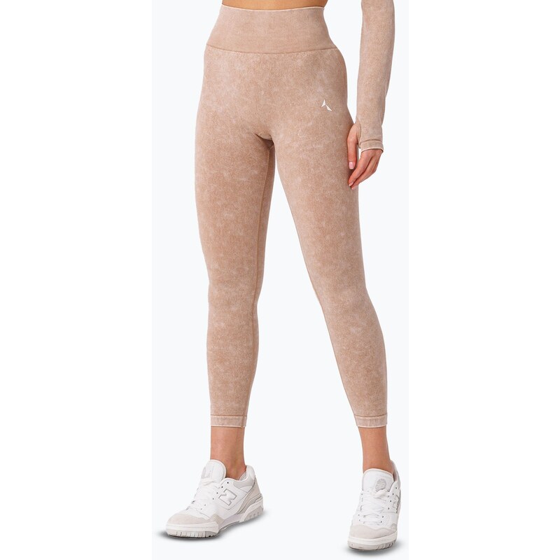 Dámské tréninkové legíny Carpatree Yasmine Seamless beige stone
