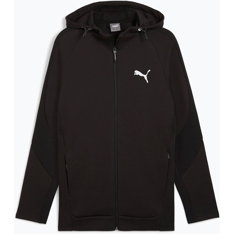 Pánská mikina PUMA Evostripe Hoodie FZ DK puma black