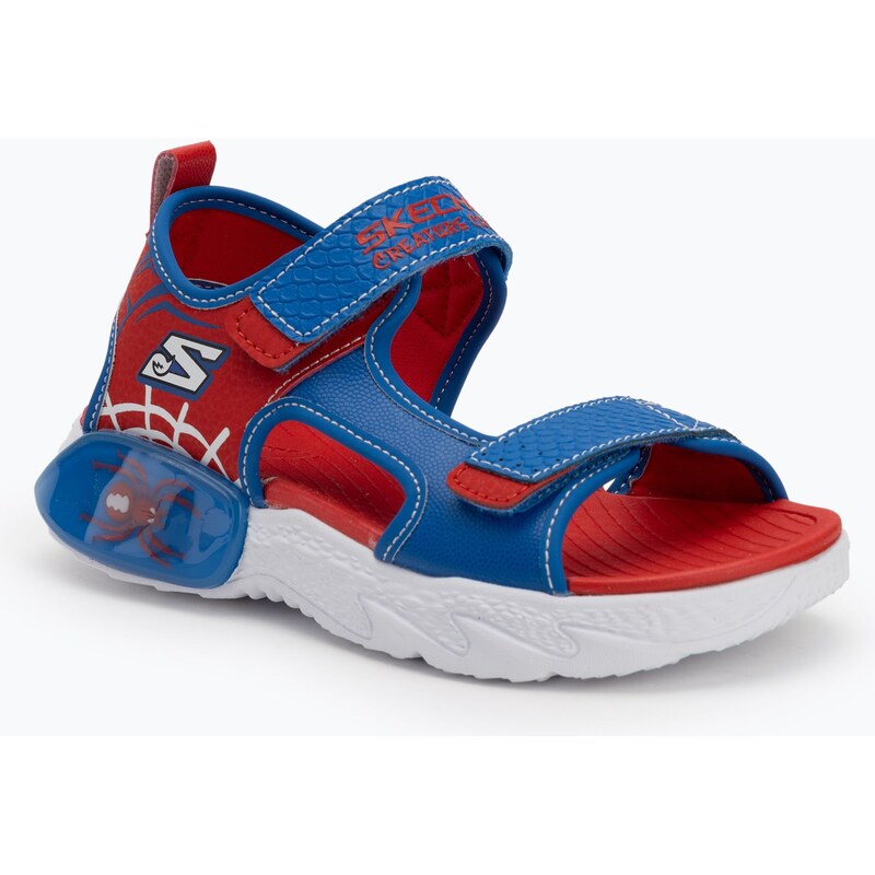 Dětské sandály SKECHERS Creature Splash blue/red