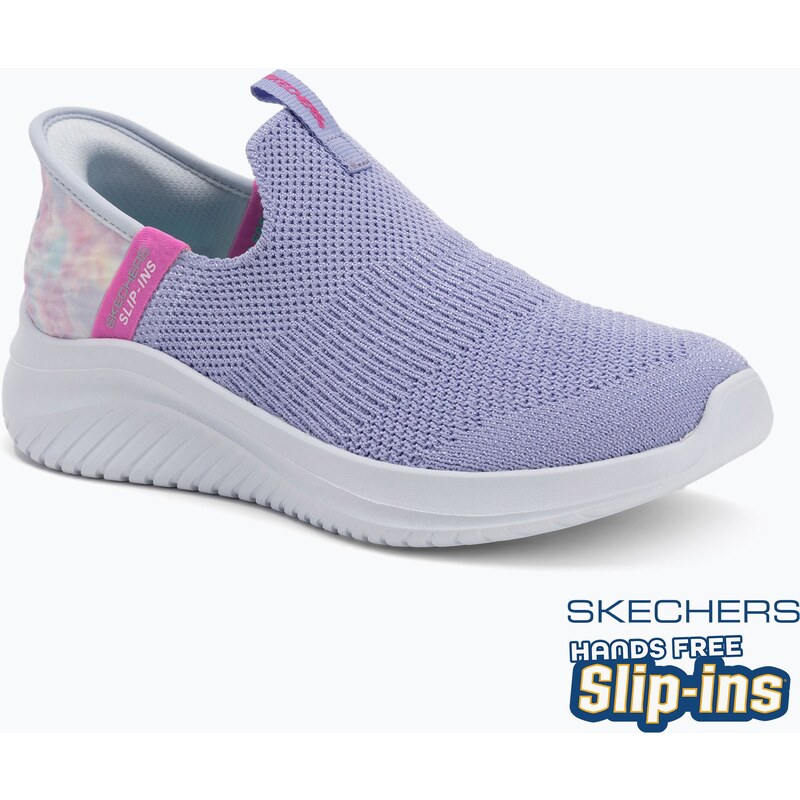 Dětské boty SKECHERS Slip-Ins Ultra Flex 3.0 lavender/multi