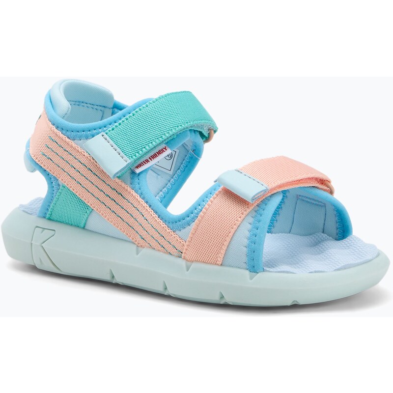Dětské sandály Kickers Kickjune blue/coral pink/green