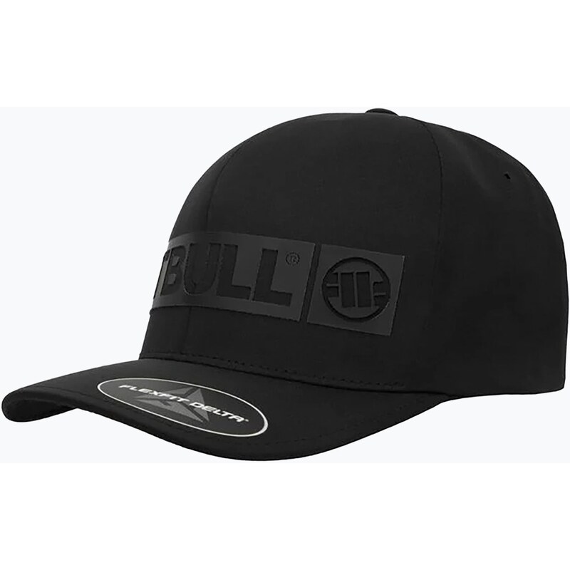 Pánská kšiltovka Pitbull Full Cap ,,Hilltop Stretch Fitted black
