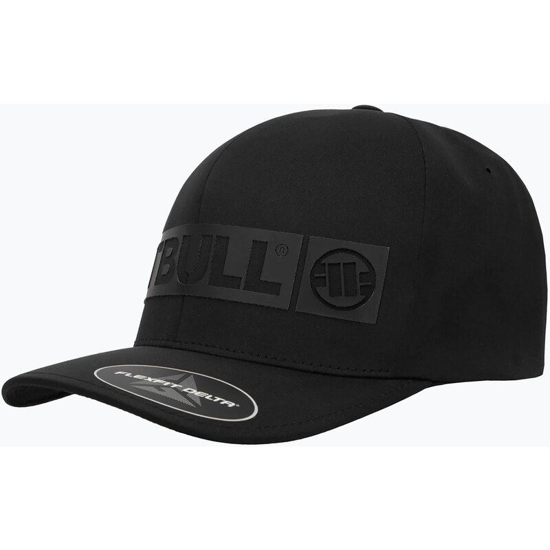 Kšiltovka Pitbull Snapback ,,Hilltop Stretch Fitted black