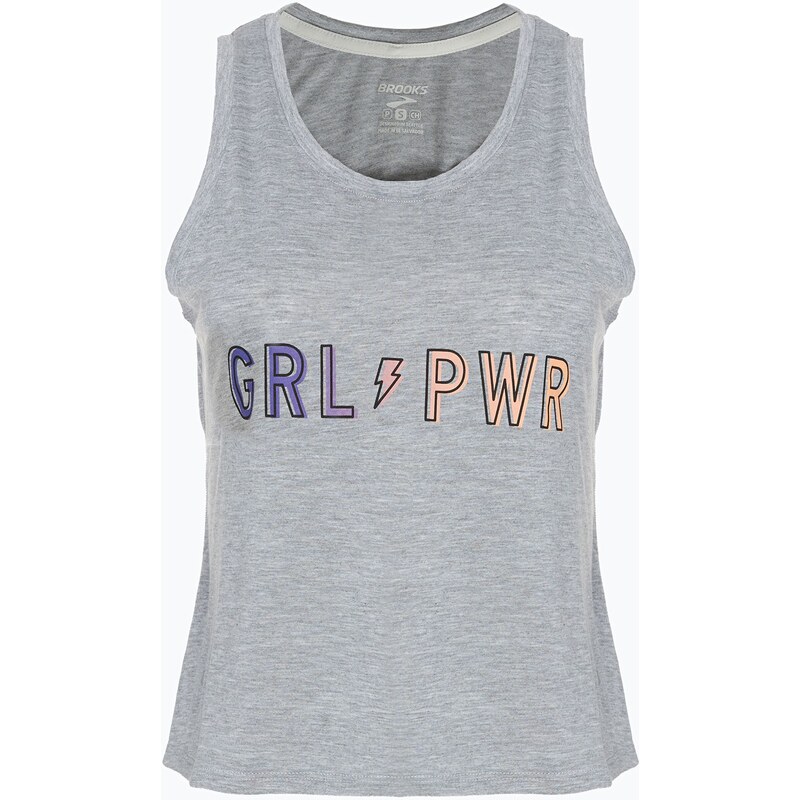 Dámské běžecké tričko Brooks International Womens Day Tank grey