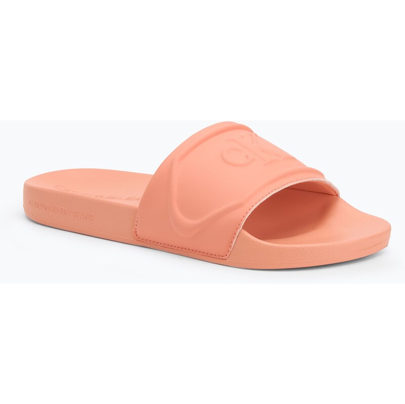 Dámské nazouváky Calvin Klein YW0YW01879 Pu Hf Mg powder orange
