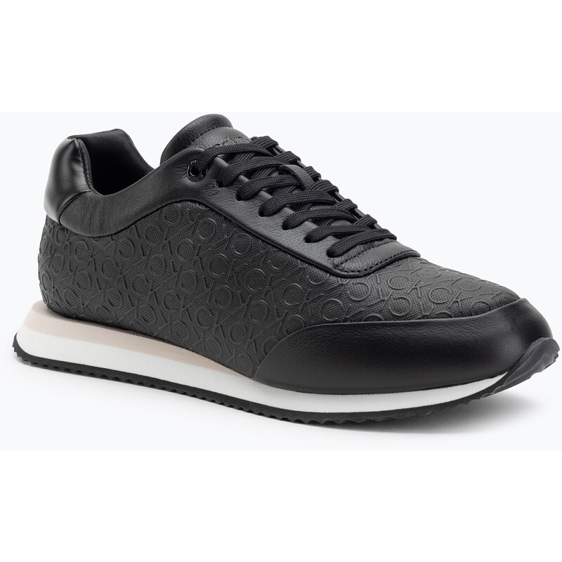 Dámské boty Calvin Klein HW0HW02574 Runner Lace Up Mono Pu