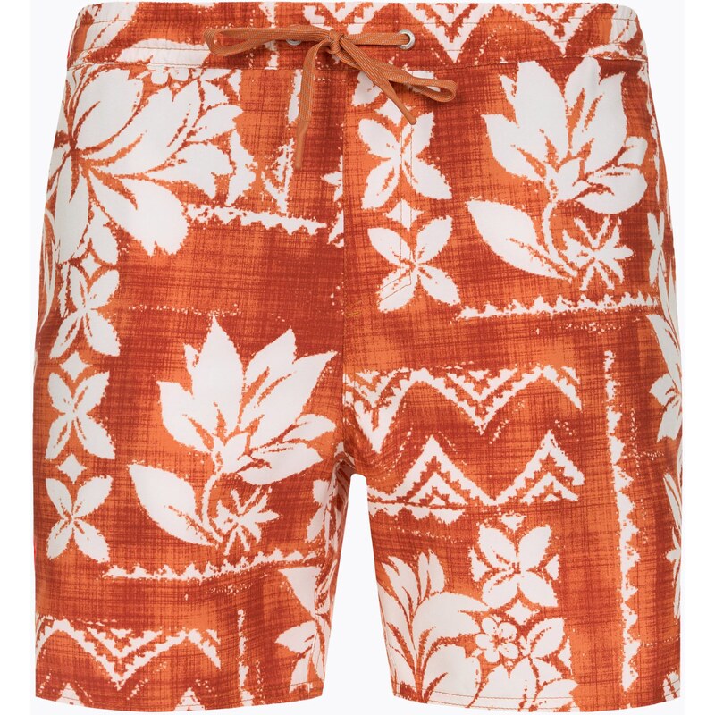 Pánské plavecké šortky Quiksilver Roots Volley 17 Red