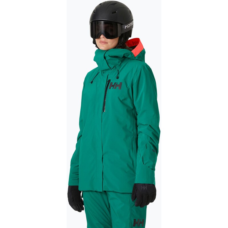 Dámská lyžařská bunda Helly Hansen Powshot emerald