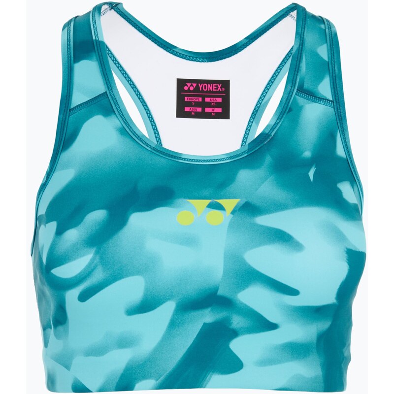 Tréninková podprsenka YONEX 0049 Club blue green