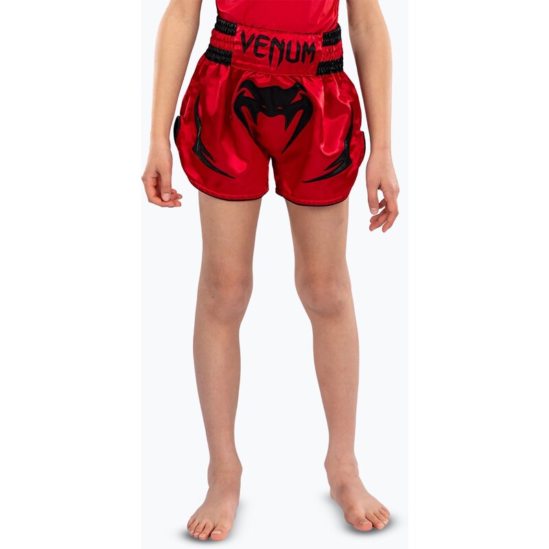 Dětské tréninkové šortky Venum Inferno Muay Thai Jr red