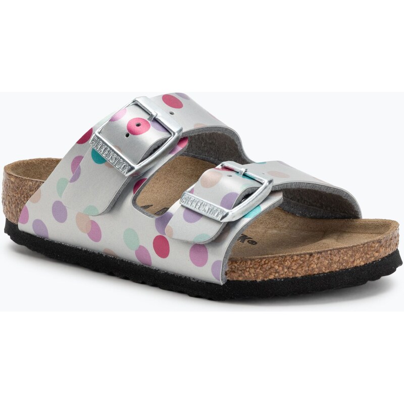 Dětské nazouváky BIRKENSTOCK Arizona BF Narrow electric metallic