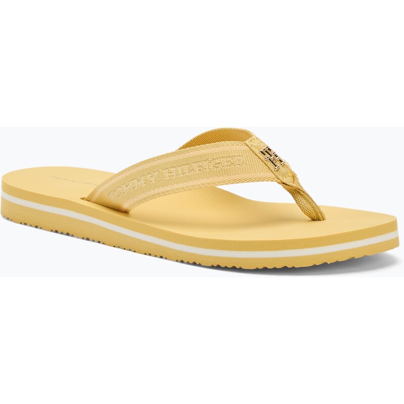Dámské žabky Tommy Hilfiger Webbing Beach Sandal meringue