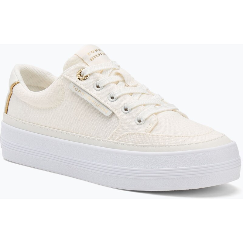 Dámské tenisky Tommy Hilfiger Essential Vulc Textile YBL ecru