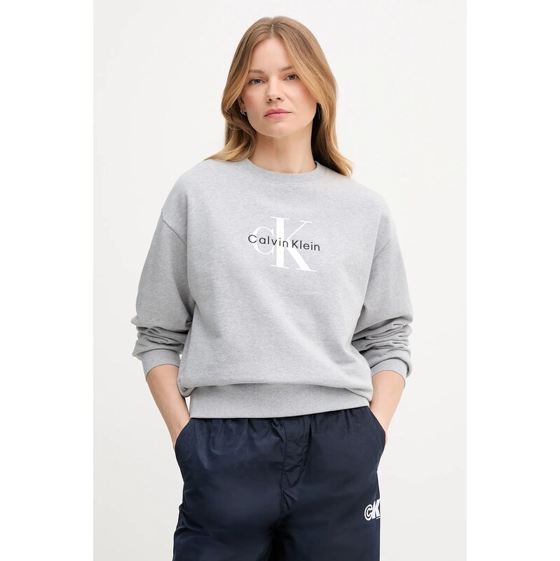 Calvin Klein Jeans mikina dámská s bavlnou