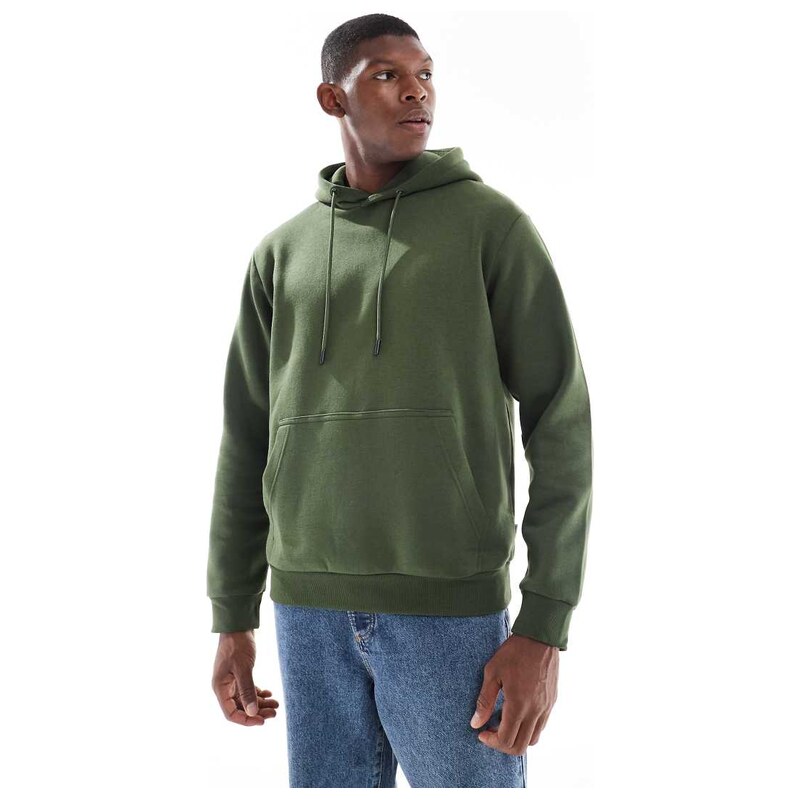 Jack & Jones oversize hoodie in green