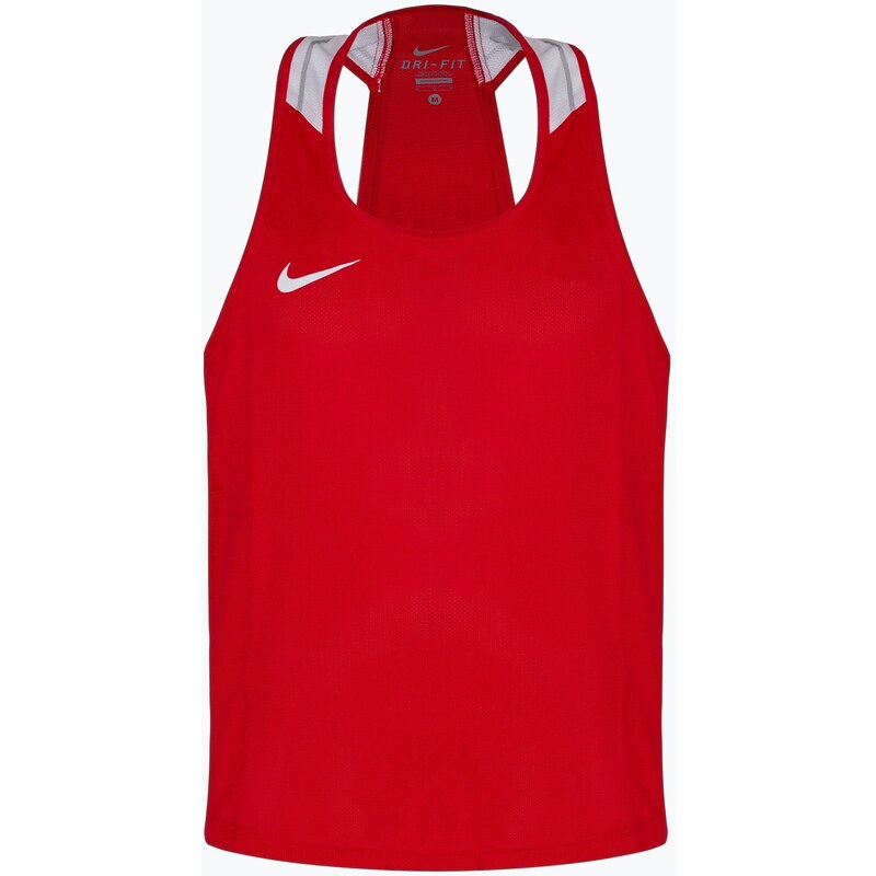 Pánské tréninkové tričko Nike Boxing Tank červené NI-652861-657